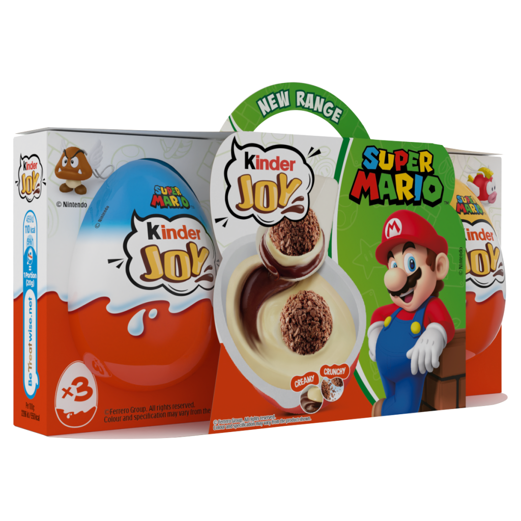 Kinder Joy Super Mario 3 x 20g