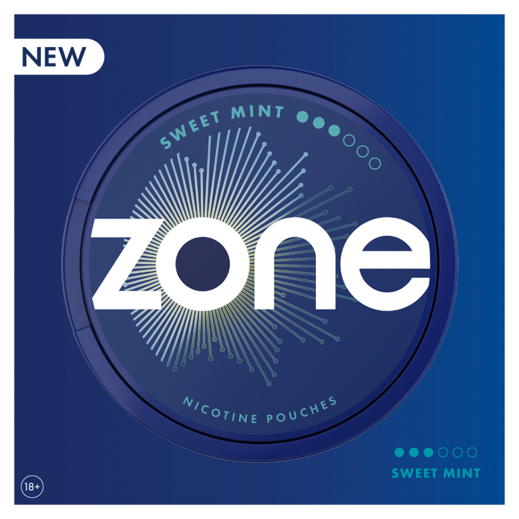 Zone Sweet Mint Nicotine Pouches 10mg