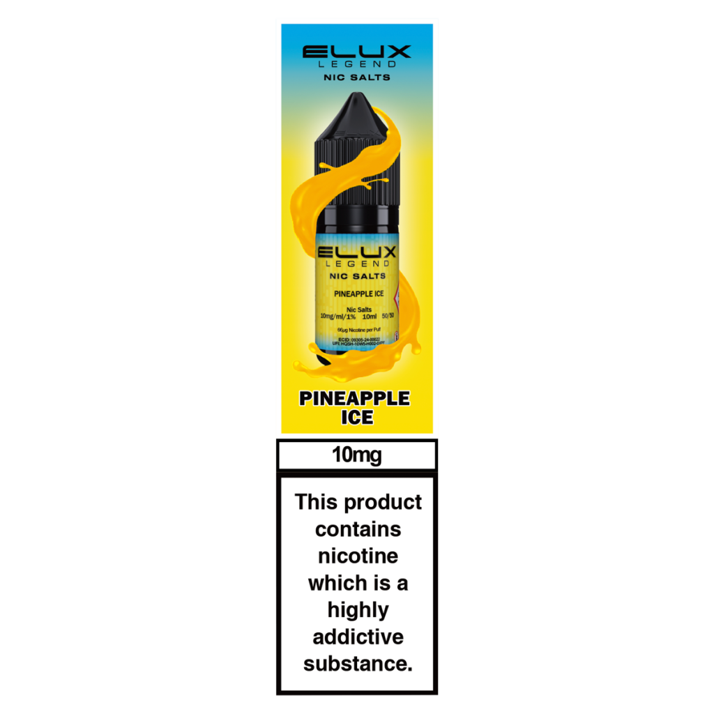 Elux Legend Nic Salts Pineapple Ice 10mg