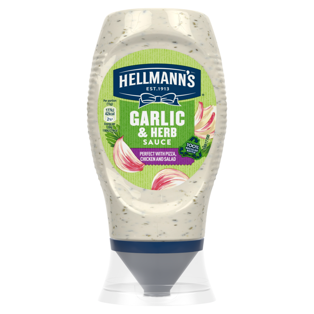 Hellmann’s Garlic & Herb Sauce 260g