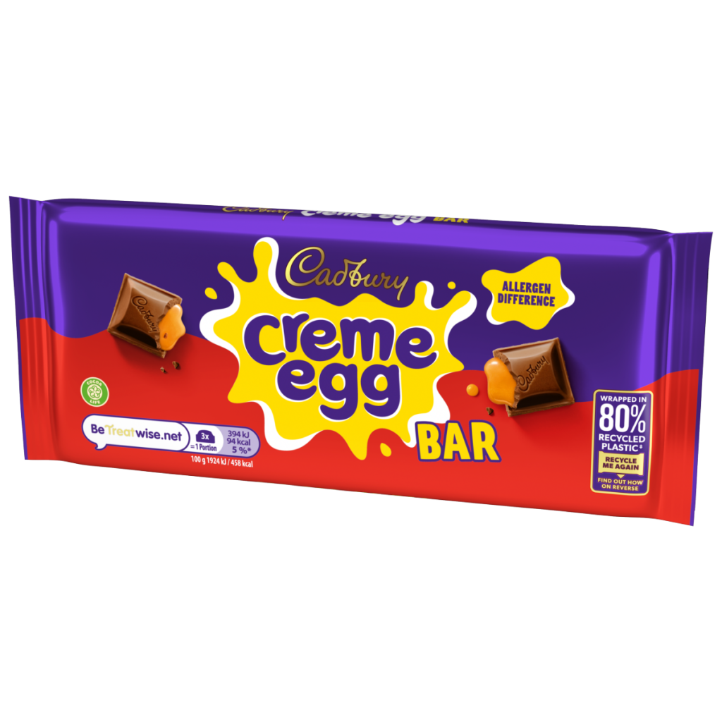 Cadbury Creme Egg Milk Chocolate Bar 123 g