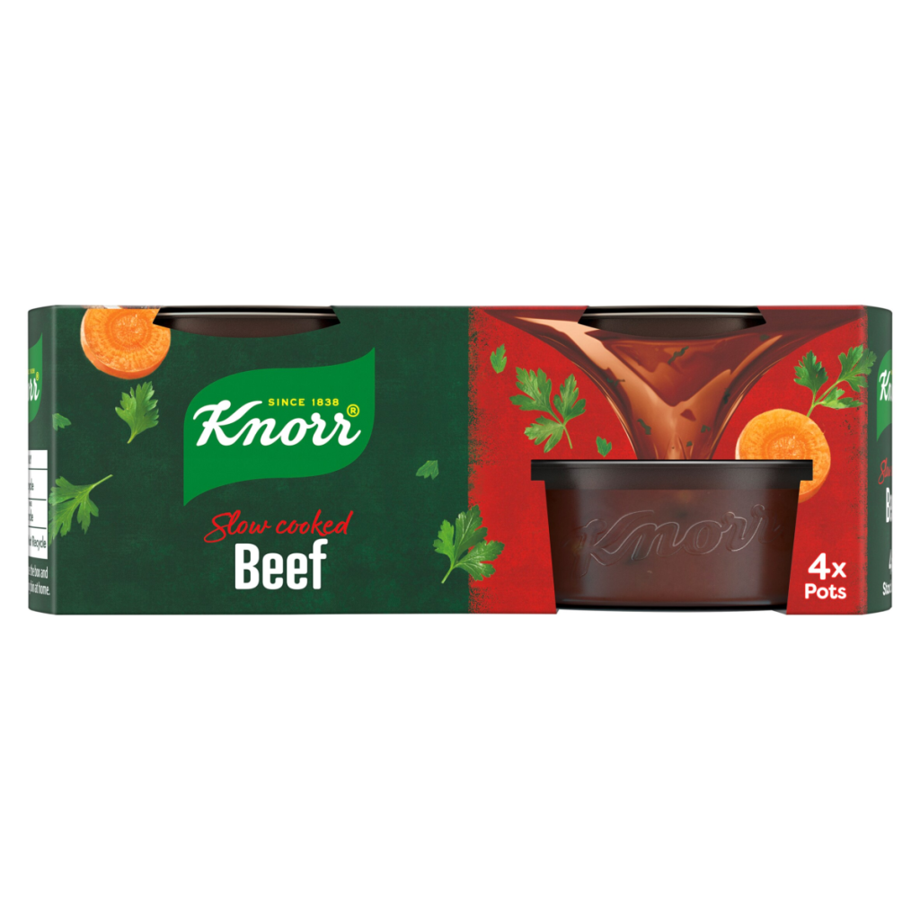 Knorr Beef Stock Pot 4x 28 g