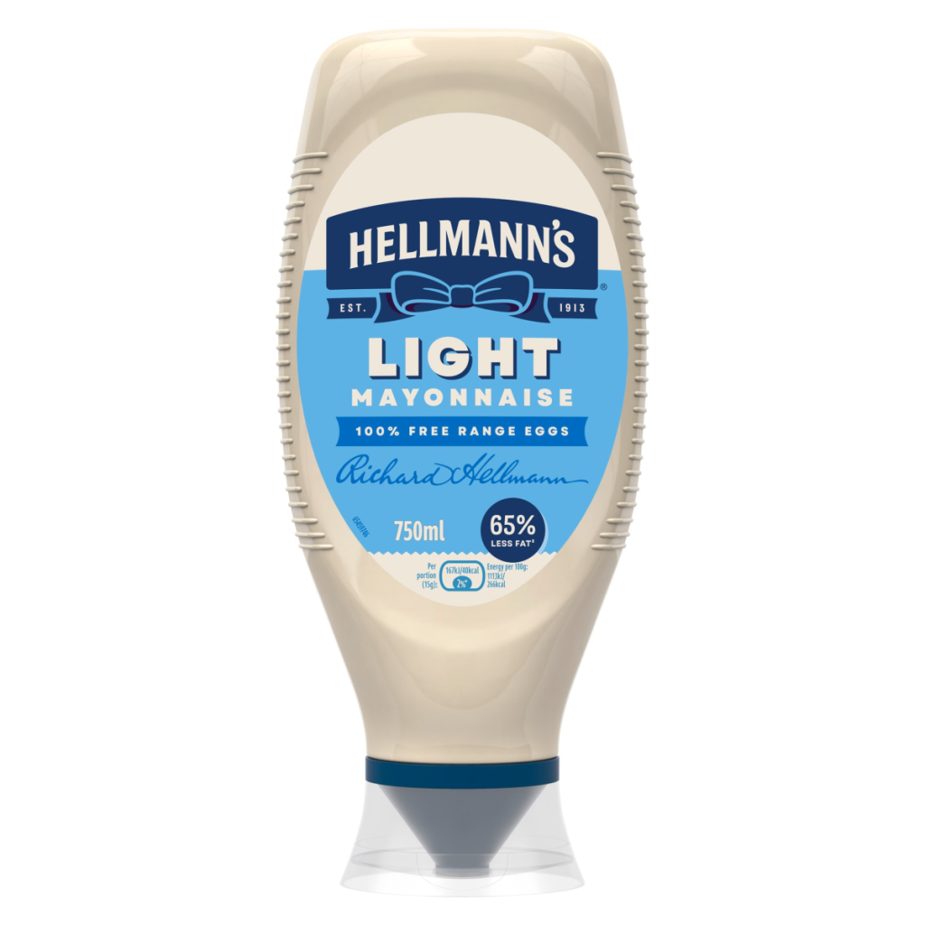 Hellmann’s Light Squeezy Mayonnaise 750ml