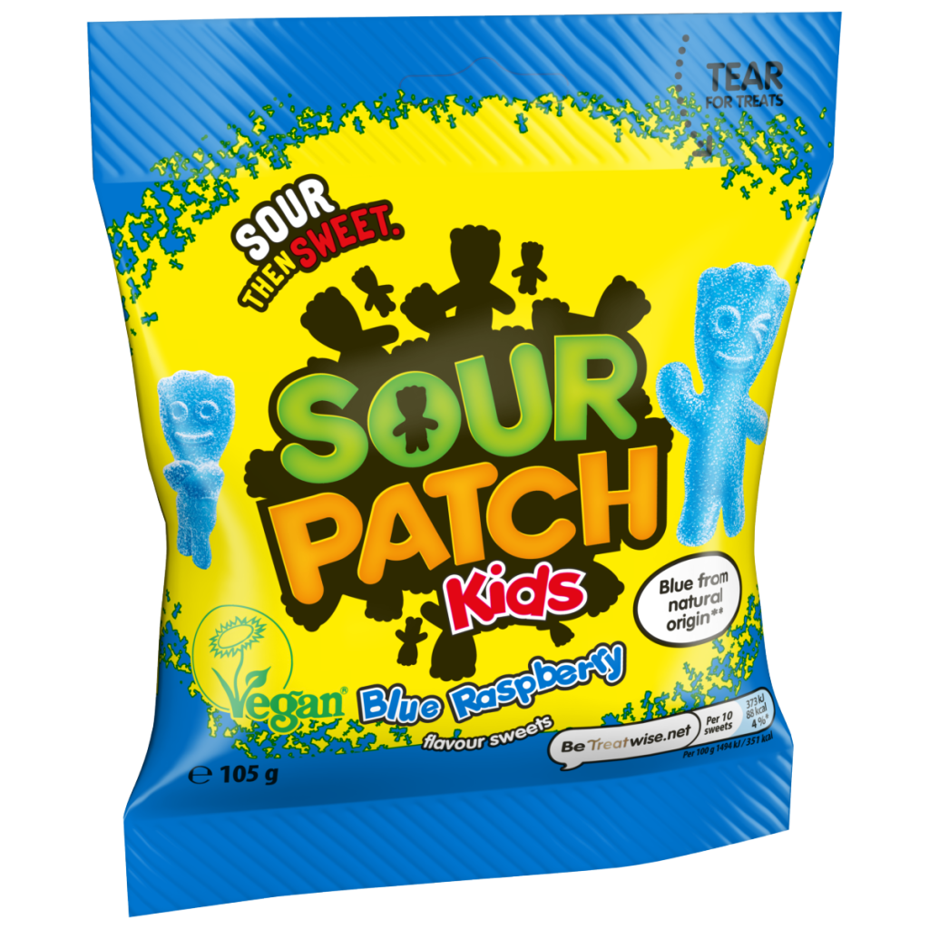 Sour Patch Kids Blue Raspberry Candy 105g