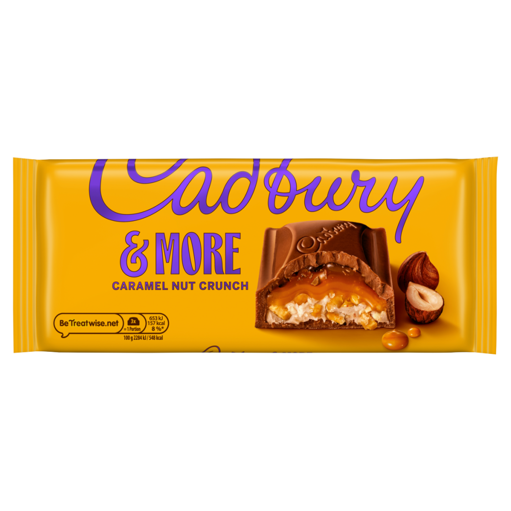Cadbury & More Caramel Nut Crunch 200g