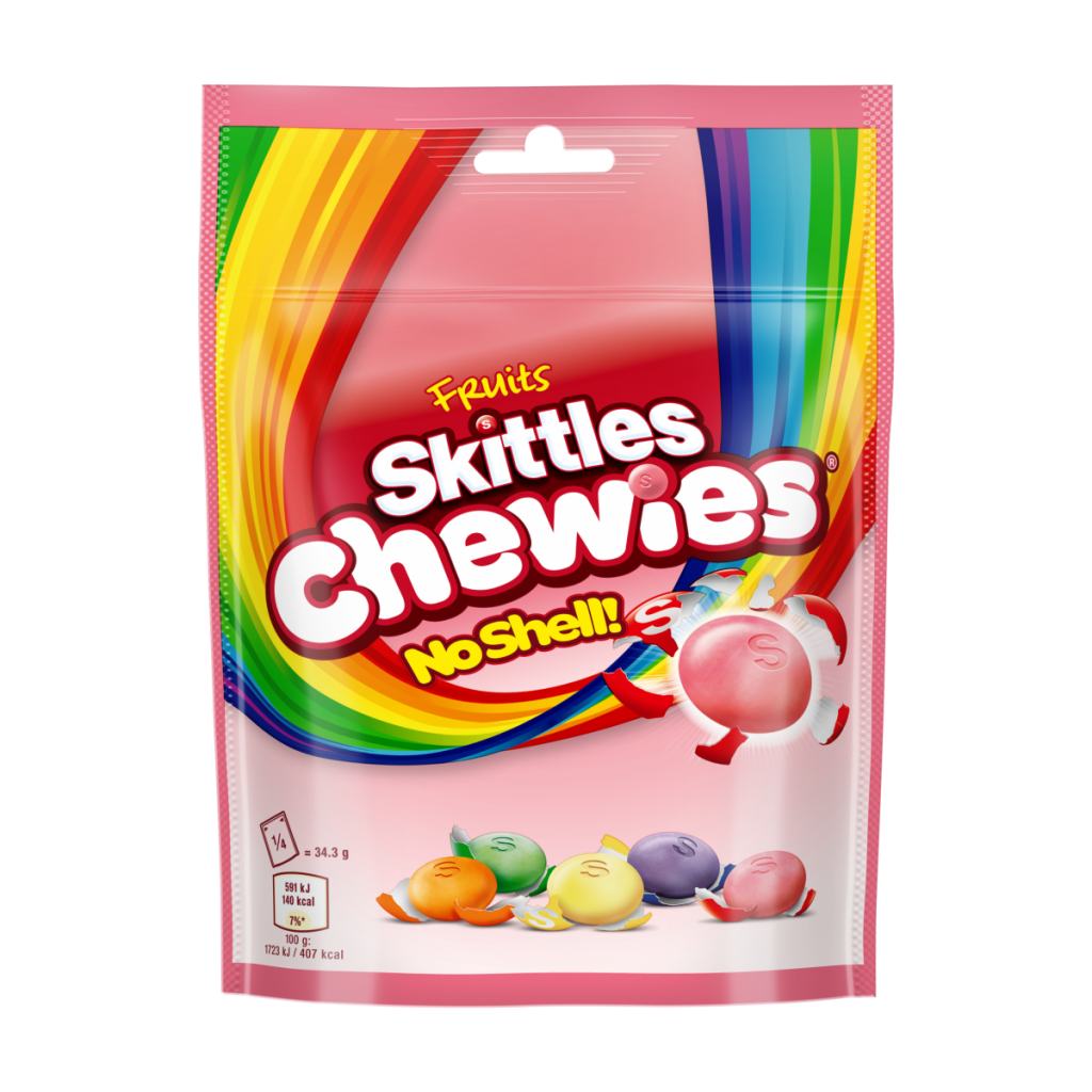 Skittles Chewies Fruits Sweets Pouch Bag 137g