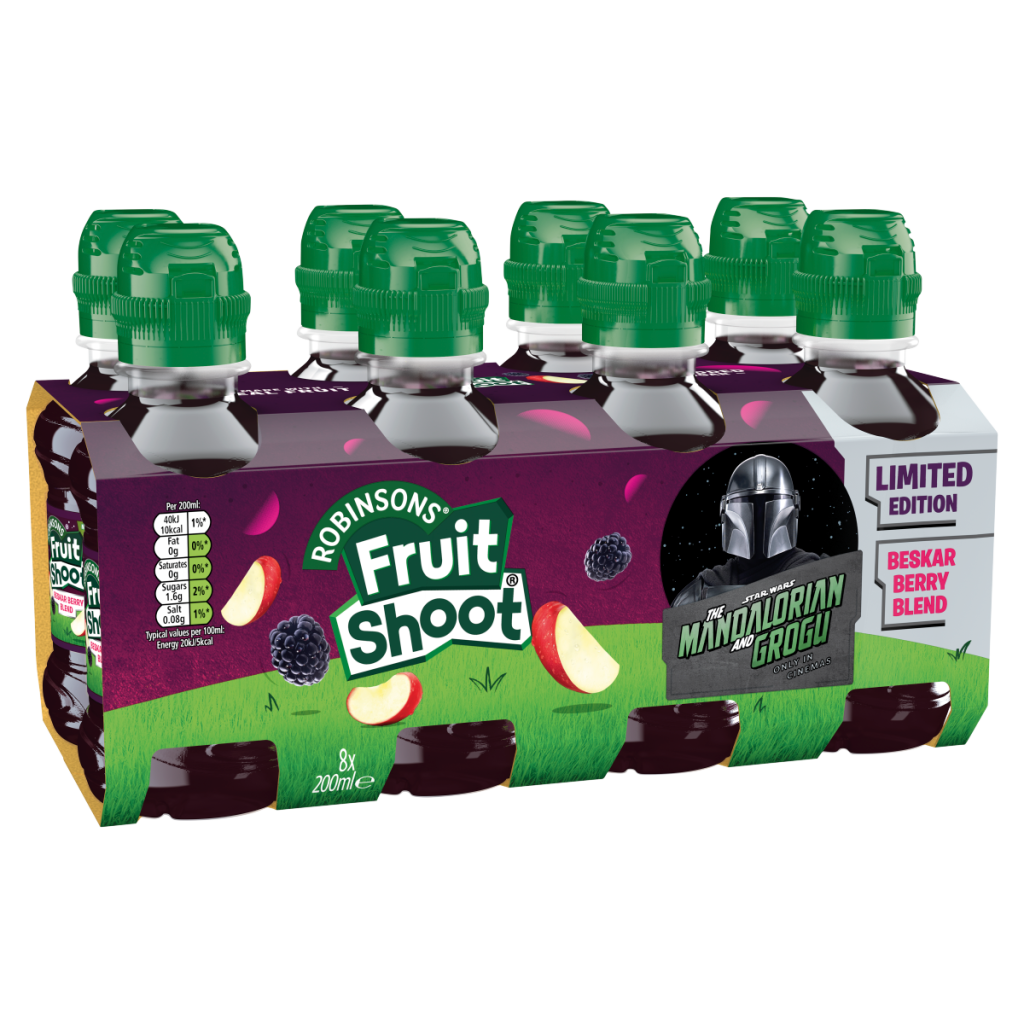 Robinsons Limited Edition Beskar Berry Blend Fruit Shoot 8 x 200ml