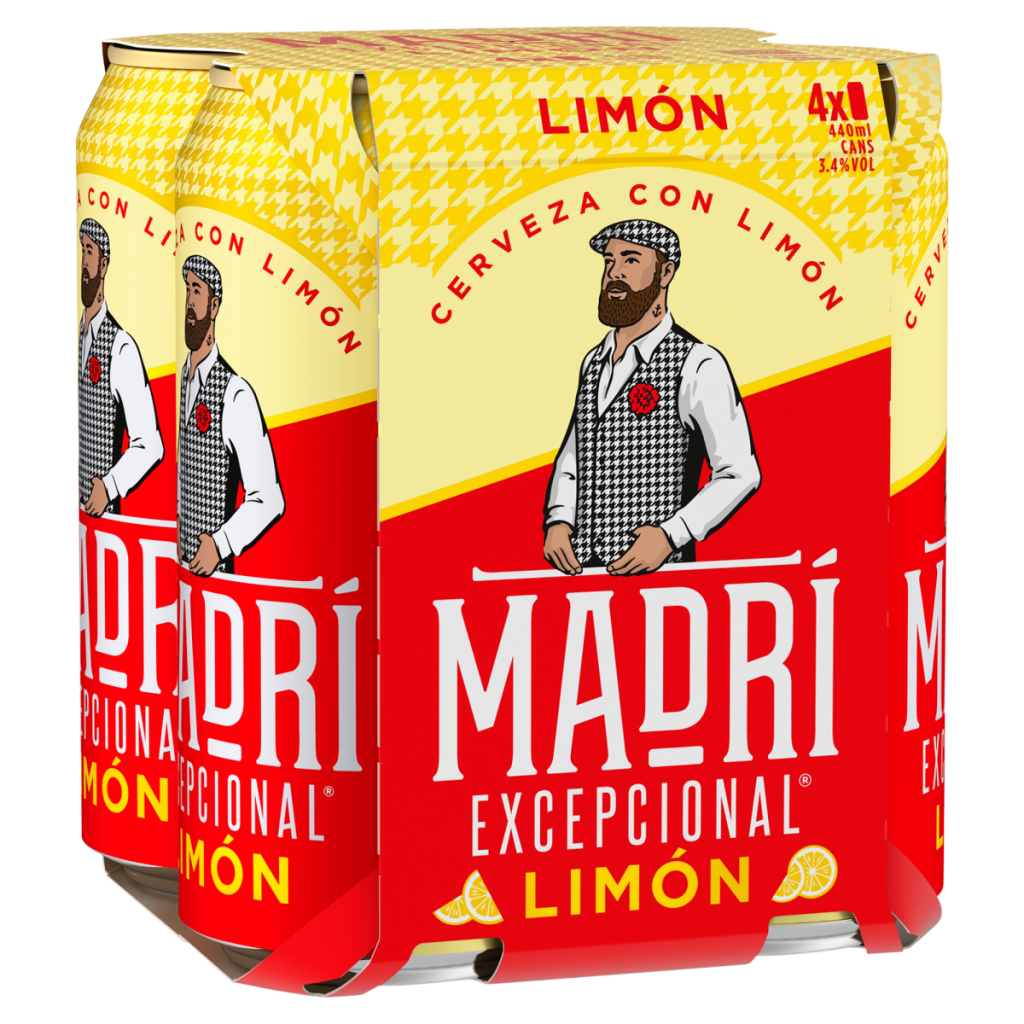 Madrí Excepcional Limón 4 x 440ml