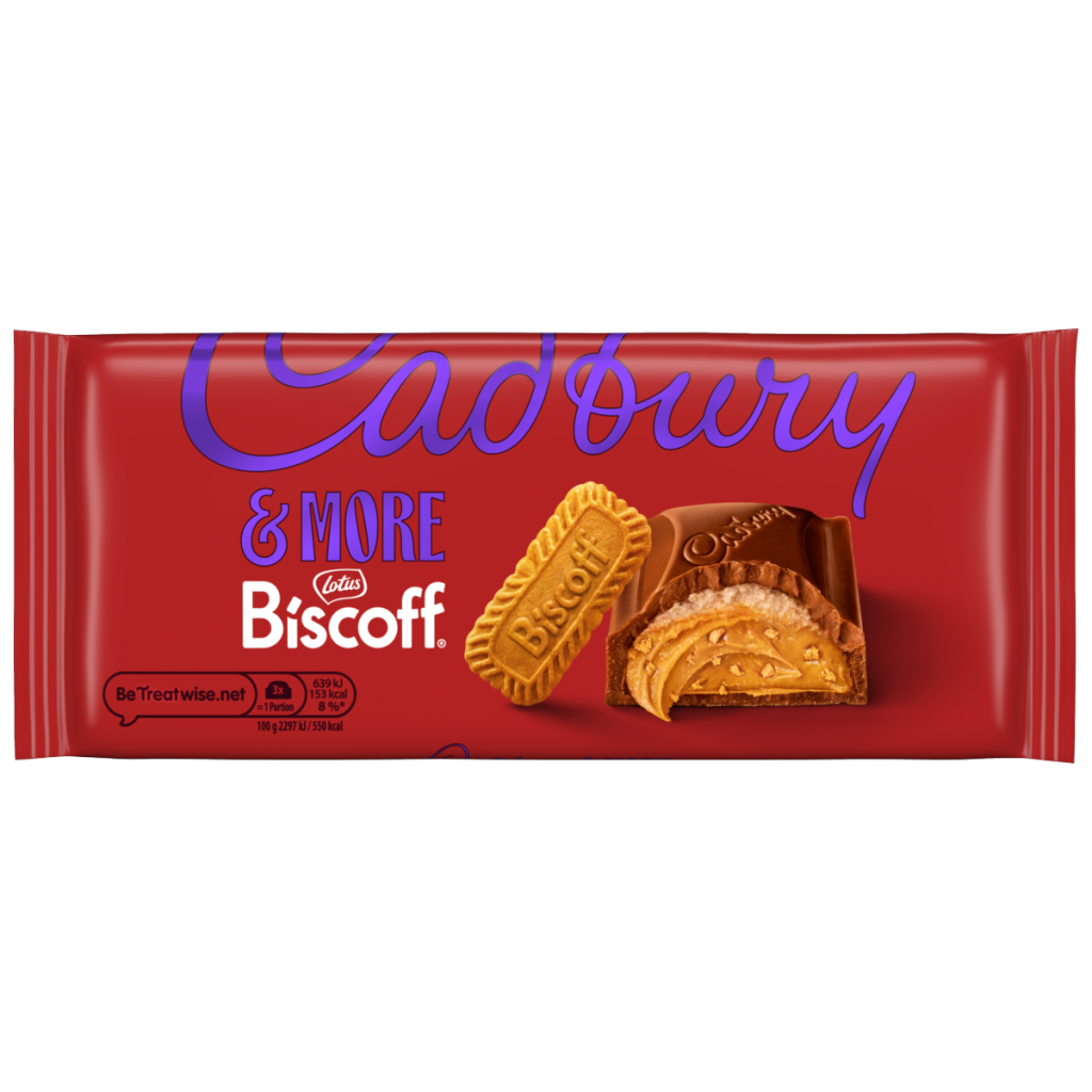 Cadbury &More Biscoff Chocolate Bar 195 g