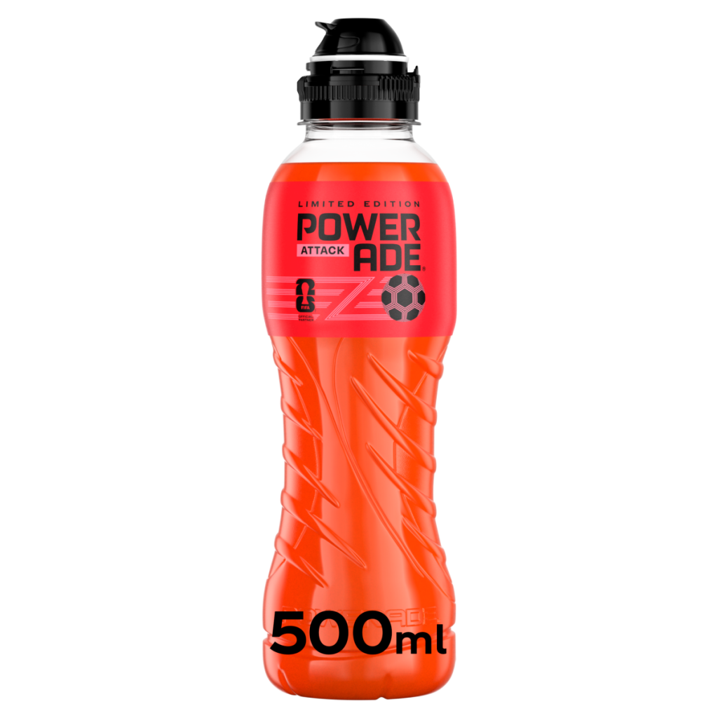 Powerade Attack Sports Drink 500ml Bottle