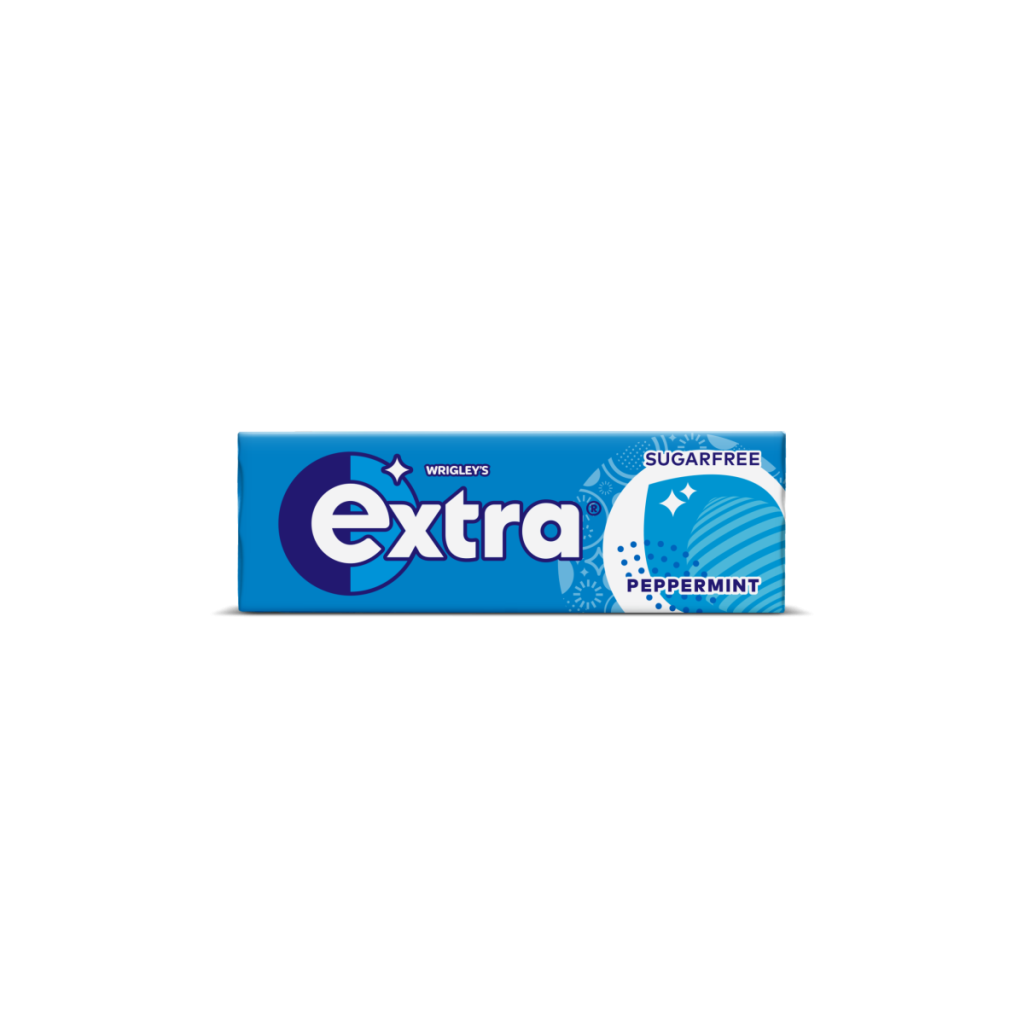 Extra Peppermint Sugarfree Chewing Gum 10 Pieces