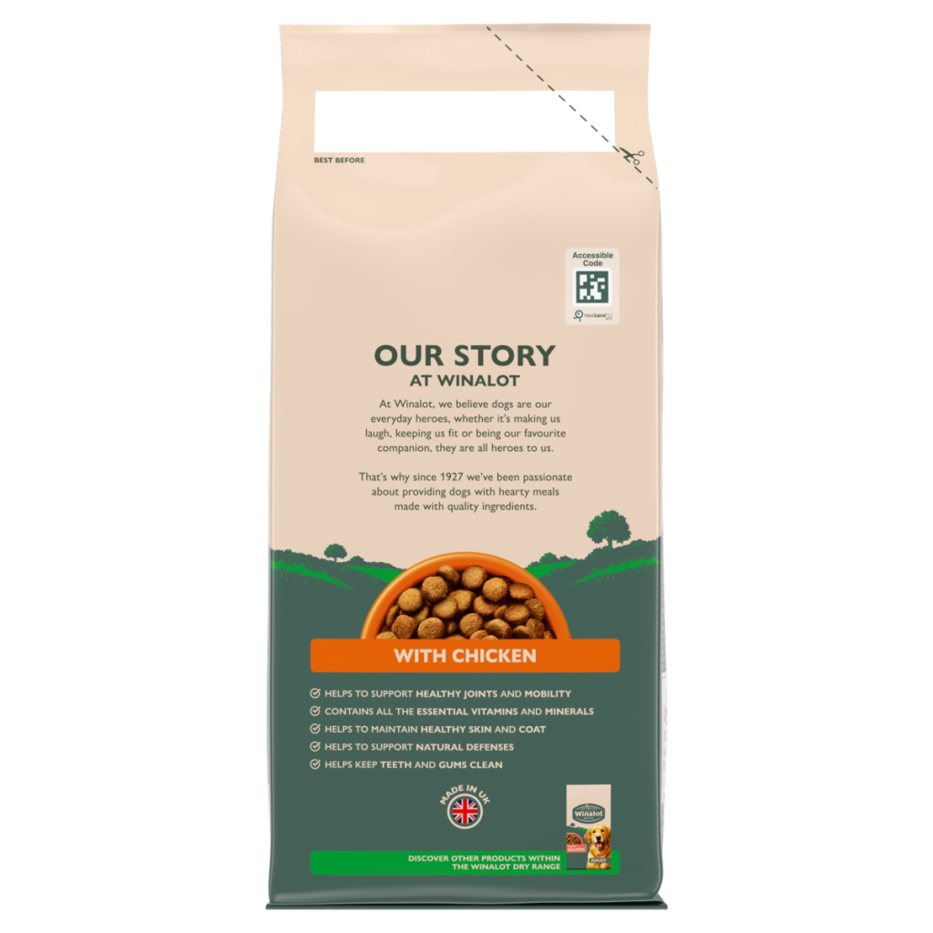 WINALOT Chicken Dry Dog Food 2kg