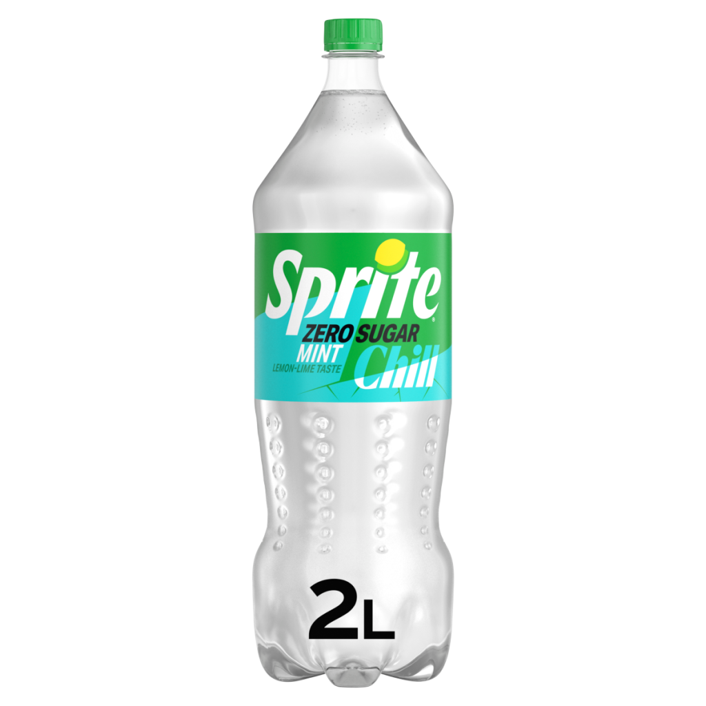 Sprite Zero Sugar Chill Mint 2L Bottle
