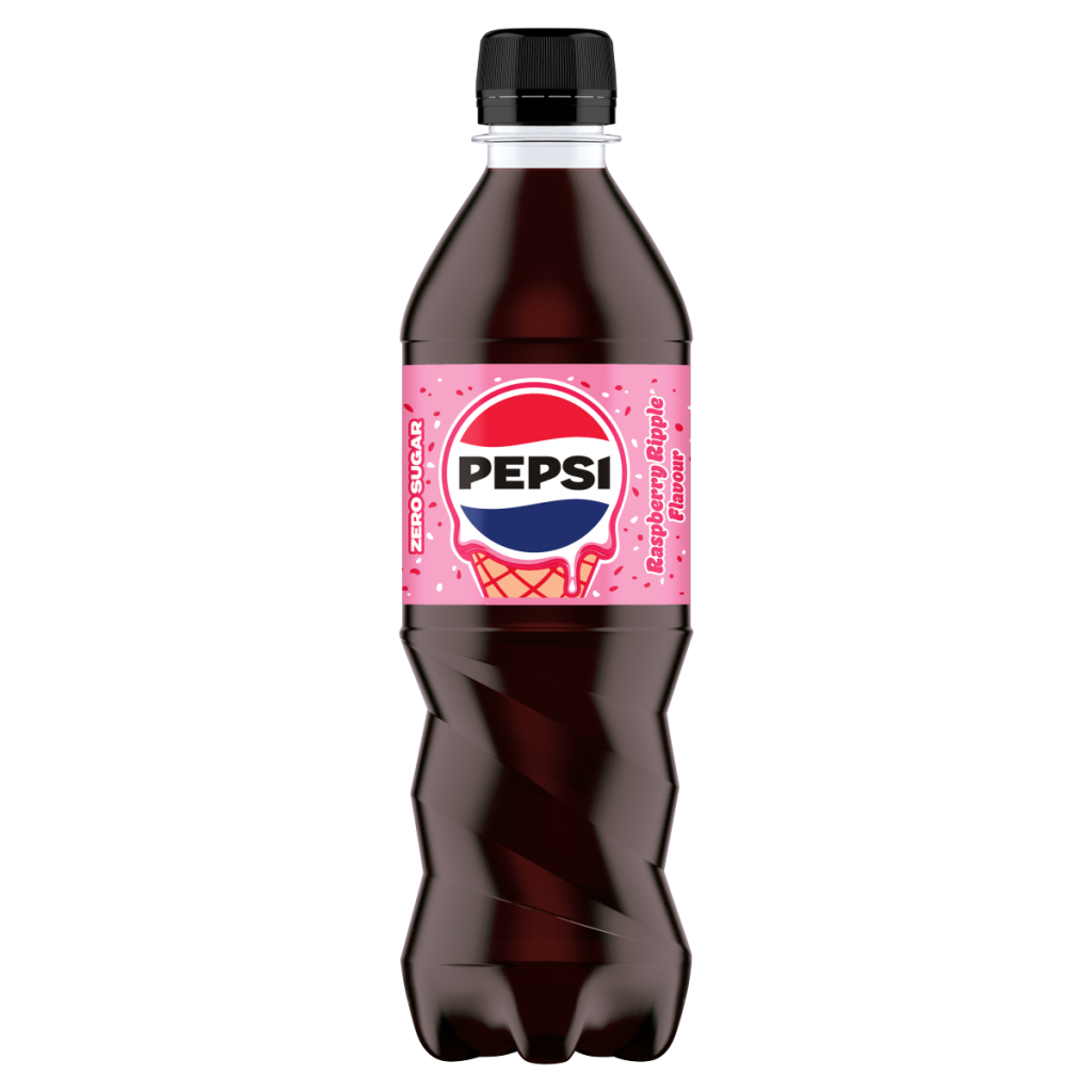 Pepsi Raspberry Ripple Flavour 500ml