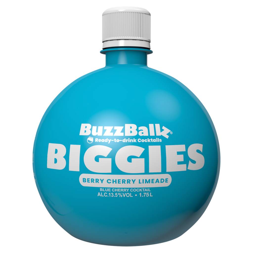 BuzzBallz Biggies Berry Cherry Limeade Blue Cherry Cocktail 1.75L