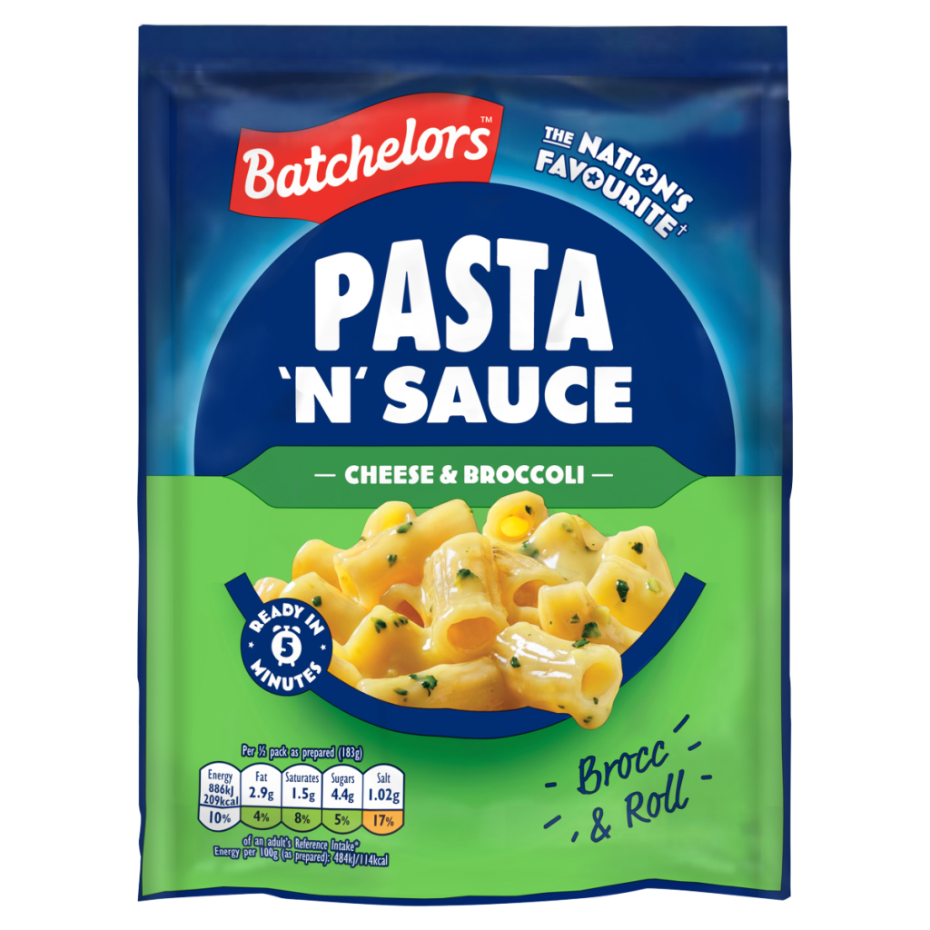 Batchelors Pasta ‘N’ Sauce Cheese & Broccoli 99g