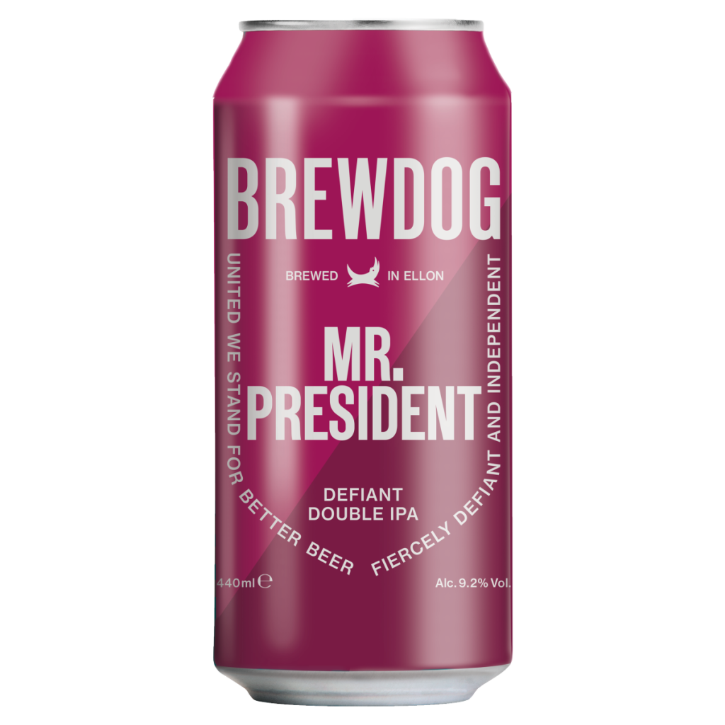 BrewDog Mr. President Defiant Double IPA 440ml