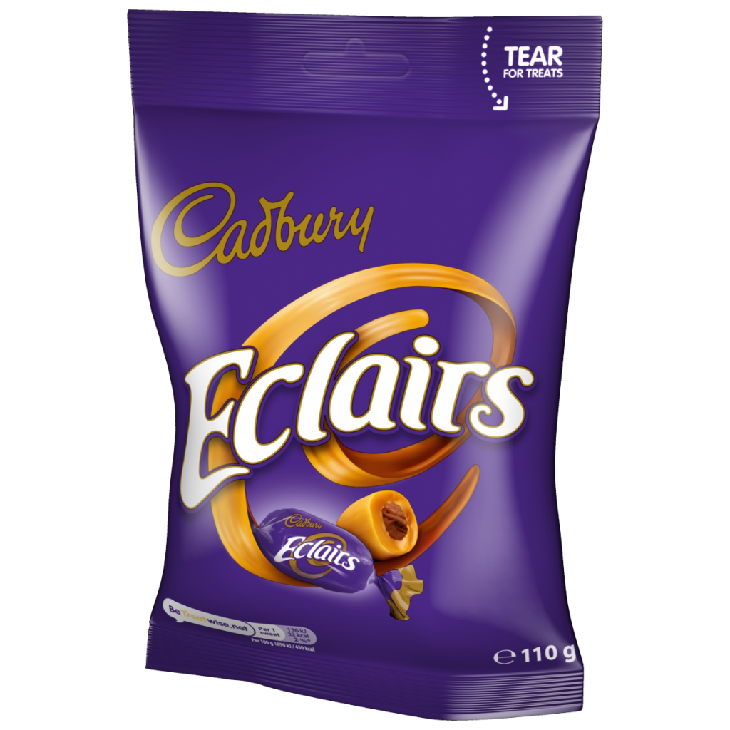 Cadbury Eclairs Sugar Confectionery 110g
