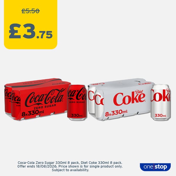 P6C – Diet Coke 330