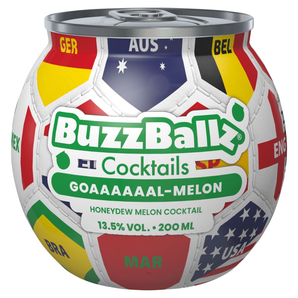 BuzzBallz Cocktails Goaaaaal-Melon 200ml