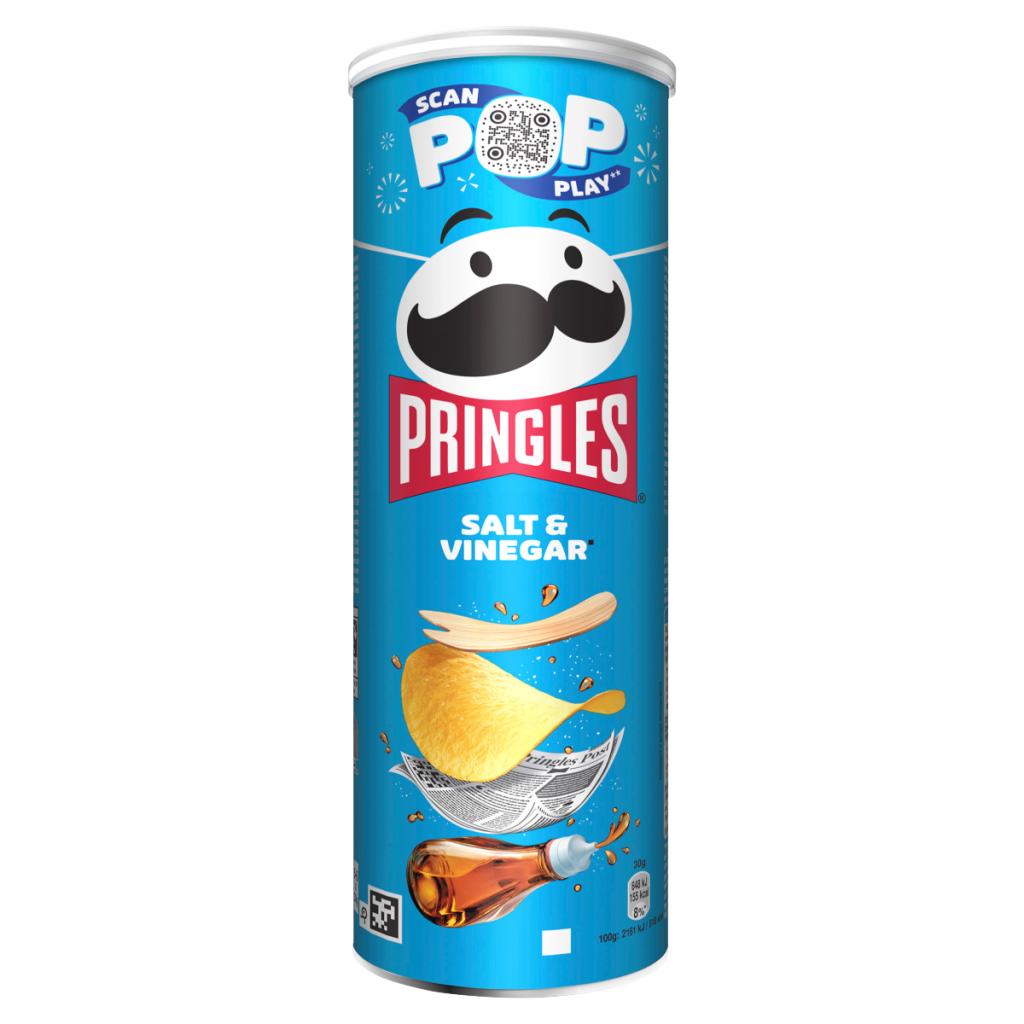 Pringles Salt & Vinegar 165g