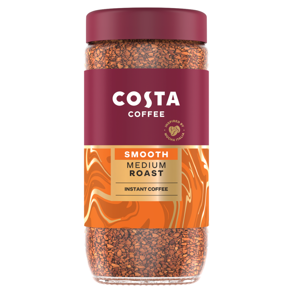 Costa Coffee Smooth Medium Blend Instant Coffee 190g