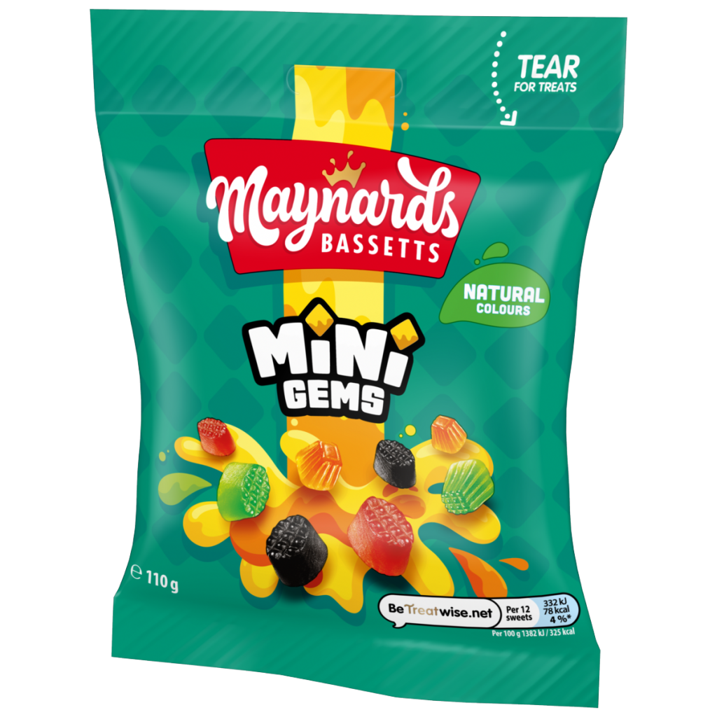Maynards Bassetts Mini Gems Candy 110g