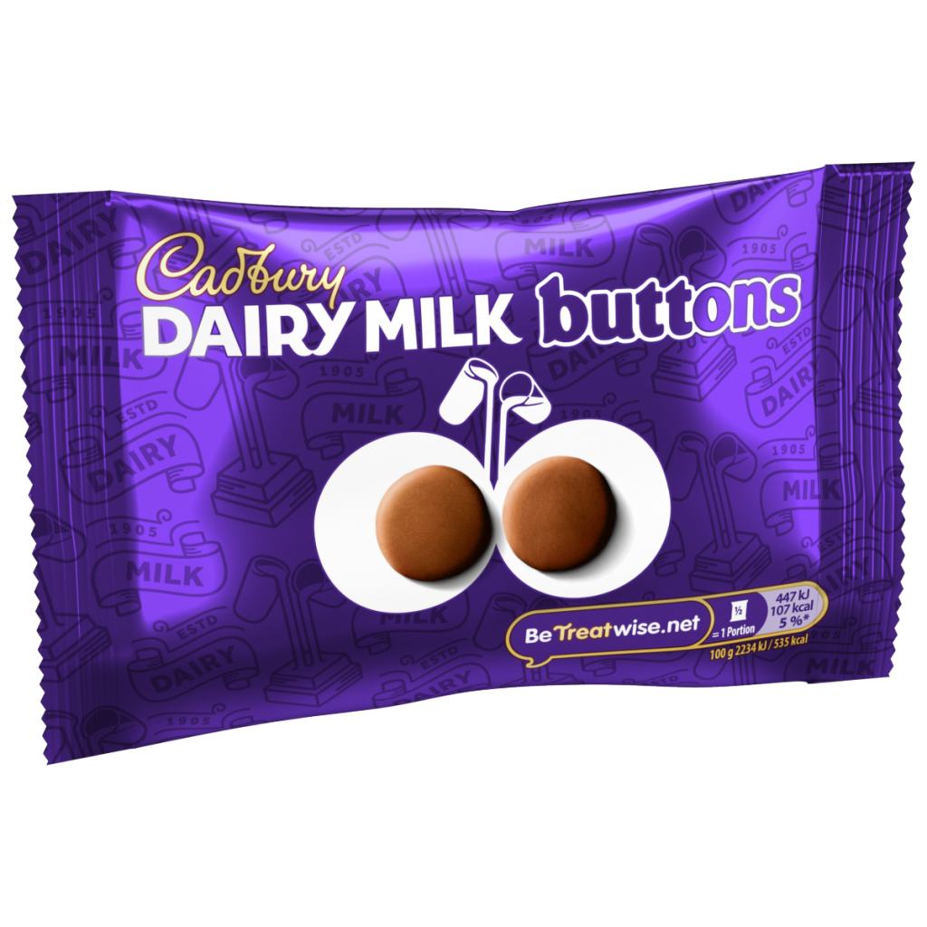 Cadbury Dairy Milk Chocolate Buttons Bag 40 g