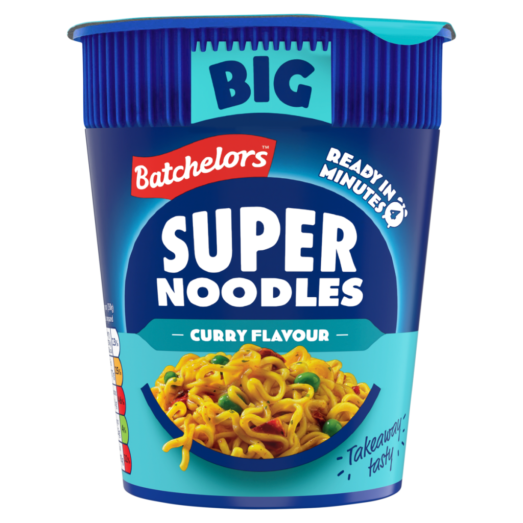 Batchelors Big Super Noodles Curry Flavour 100g