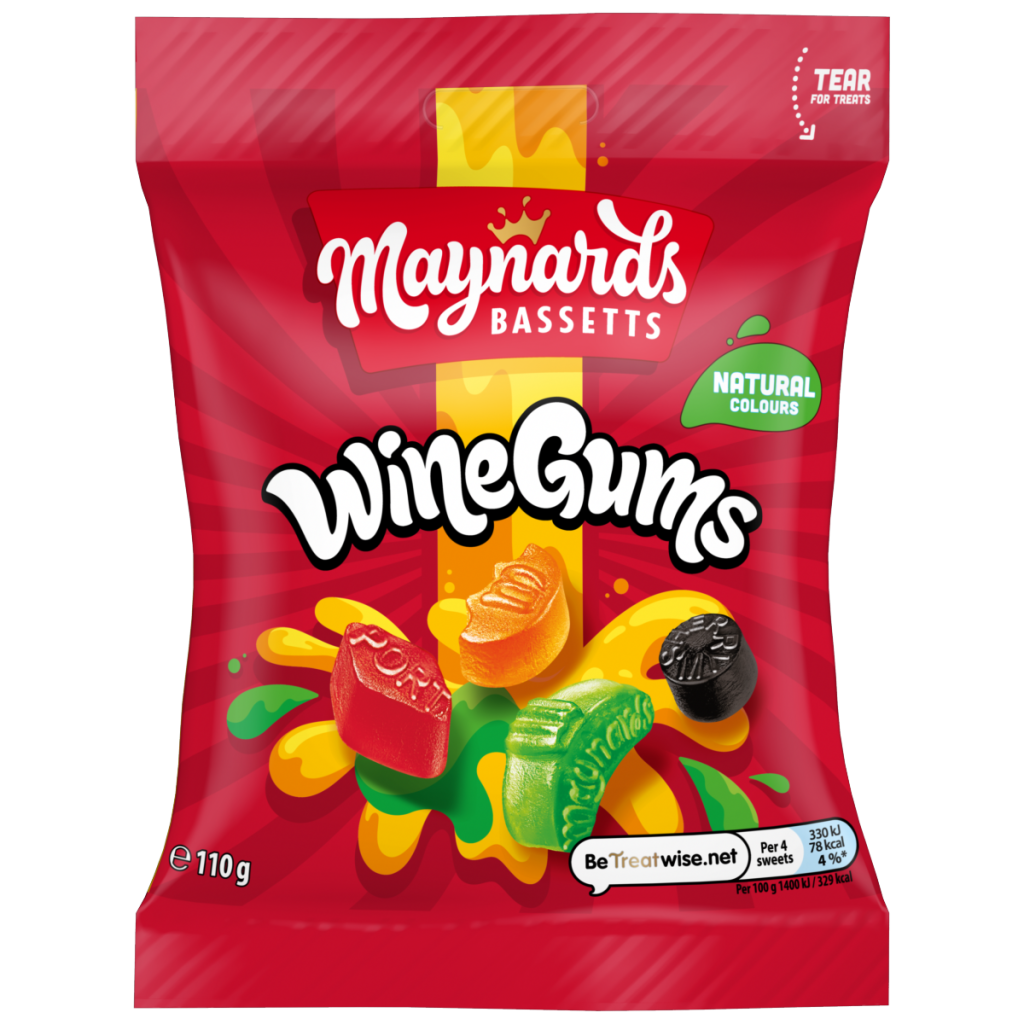 Maynards Bassetts Wine Gums Candy 110g