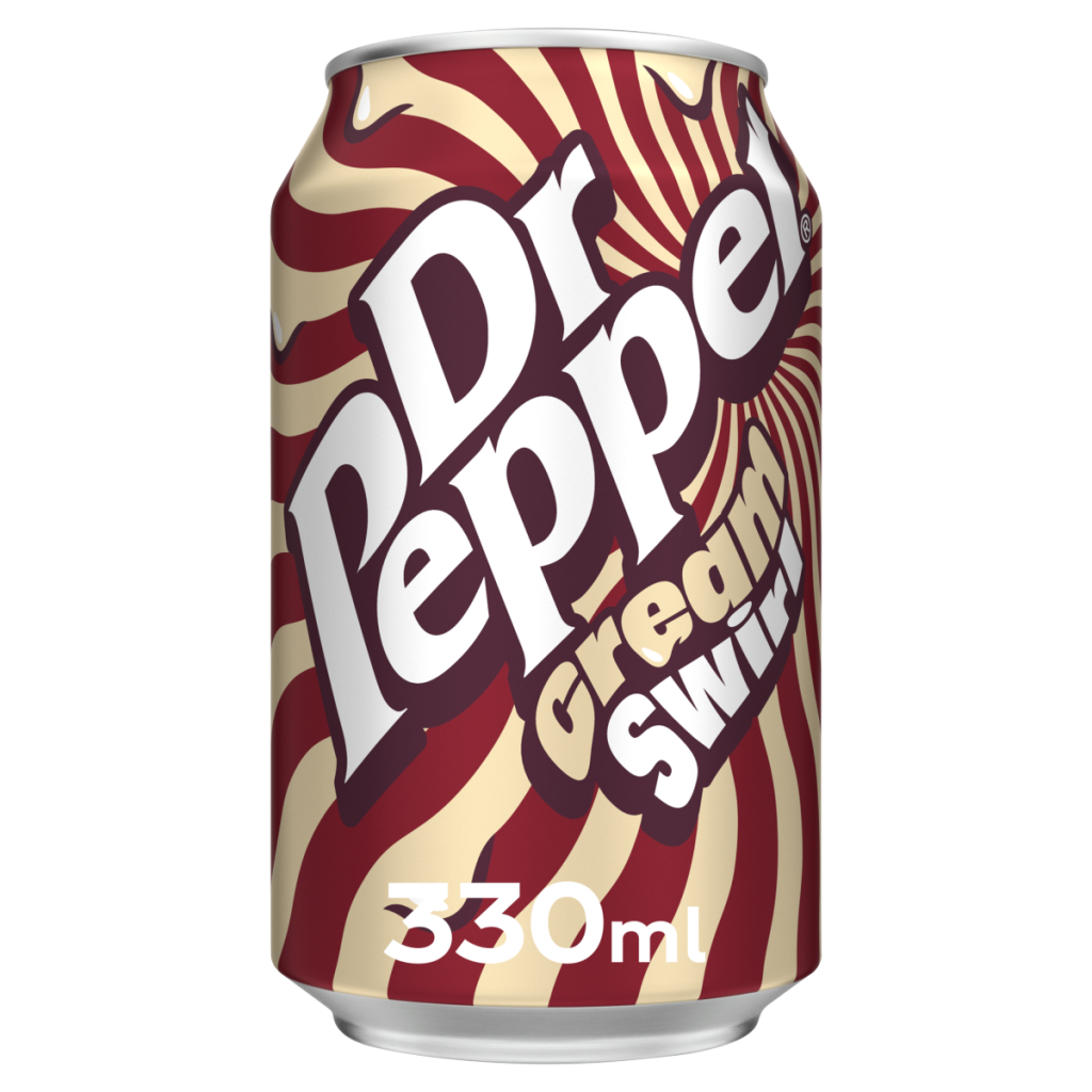 Dr Pepper Cream Swirl 330ml Can