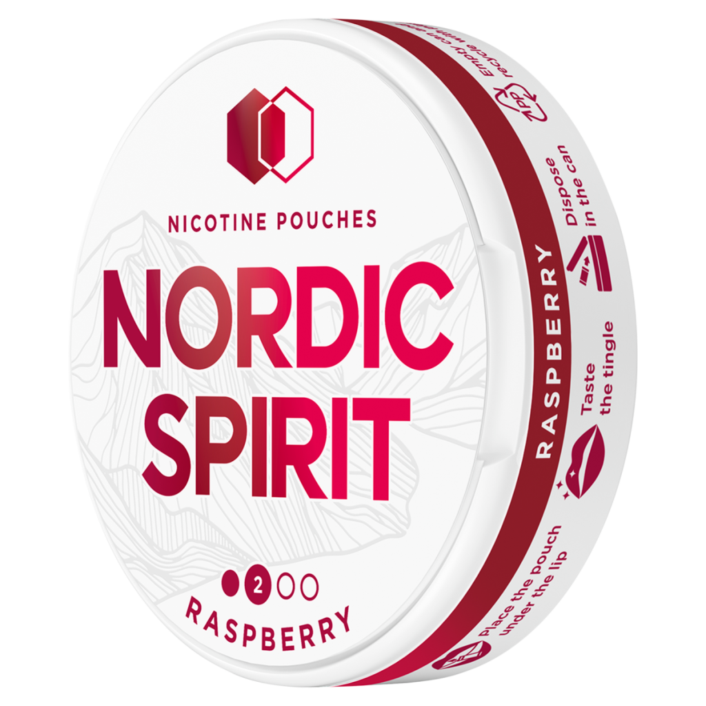 Nordic Spirit Raspberry Nicotine Pouches