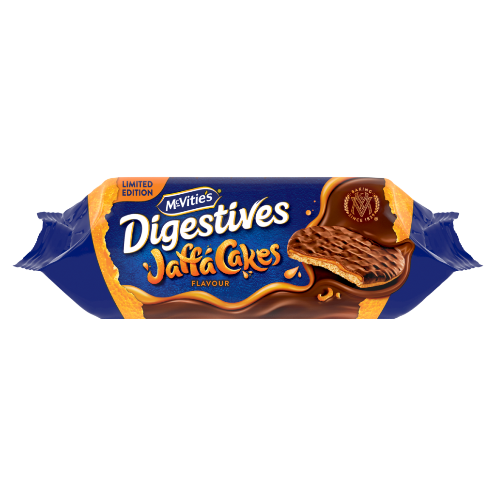 McVitie’s Limited Edition Digestives Jaffa Cakes Flavour 250g