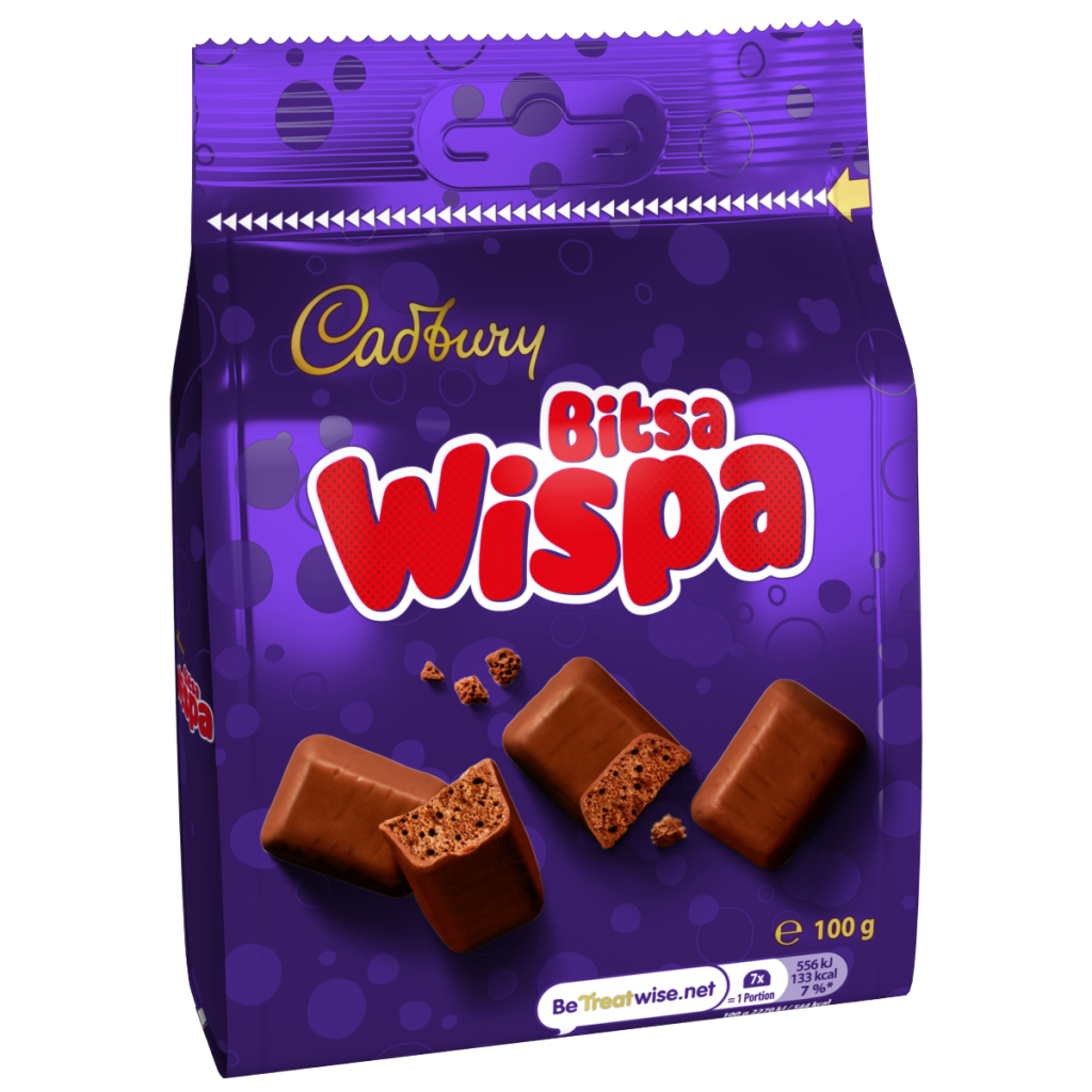 Cadbury Bitsa Wispa Chocolate Bag 100g