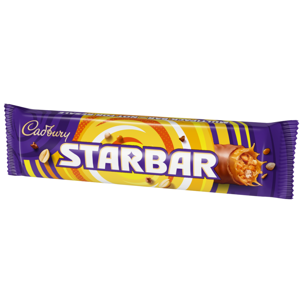 Cadbury Starbar Chocolate Bar 4 Pack Multipack (4x37g) 148 g