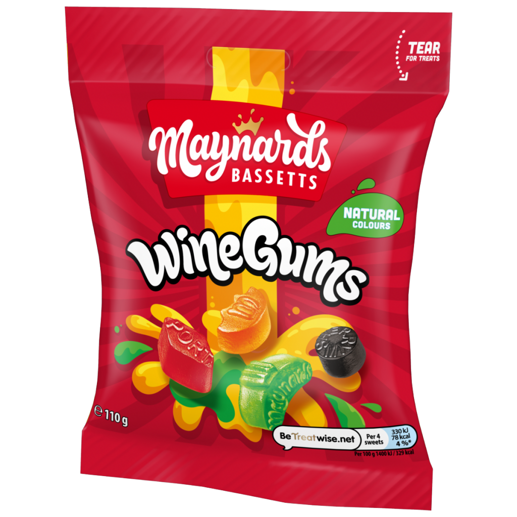Maynards Bassetts Wine Gums Candy 110g