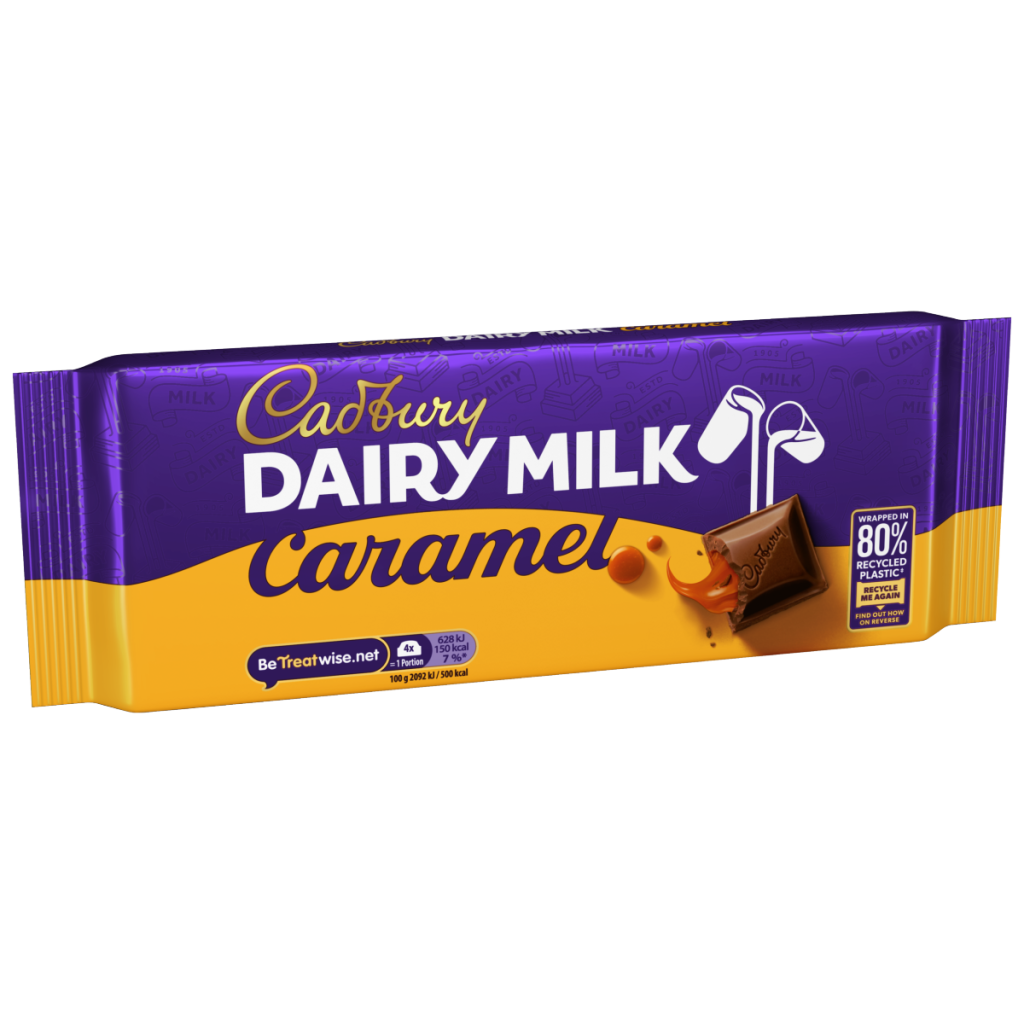 Cadbury Dairy Milk Caramel Chocolate Bar 180 g
