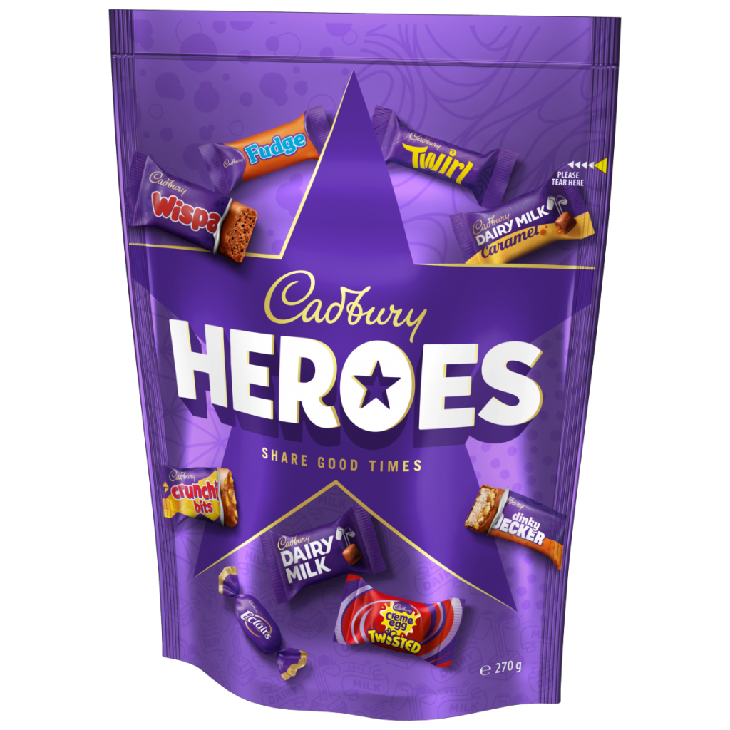 Cadbury Heroes Chocolate Pouch 270 g