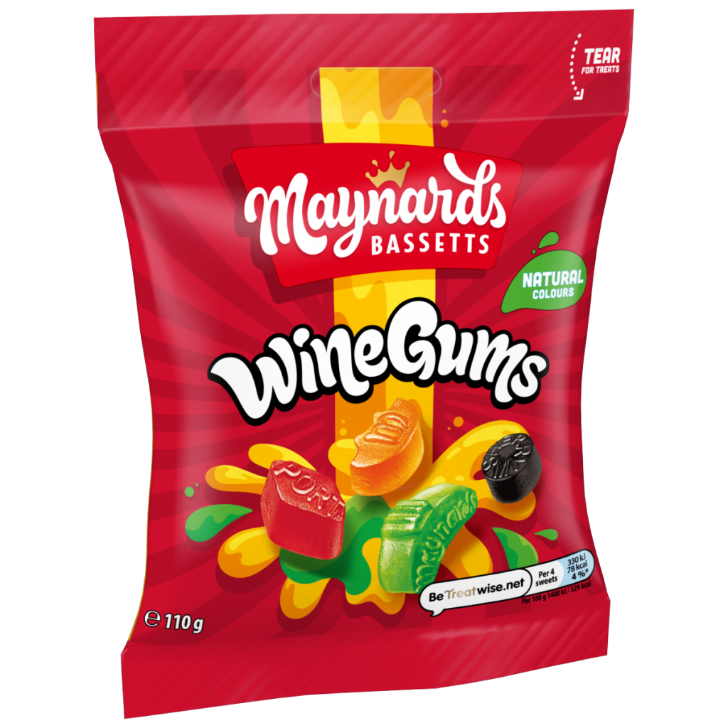 Maynards Bassetts Wine Gums Candy 110g