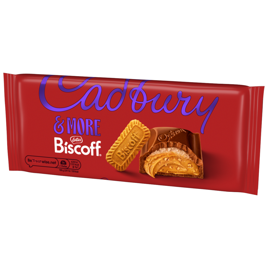Cadbury &More Biscoff Chocolate Bar 195 g
