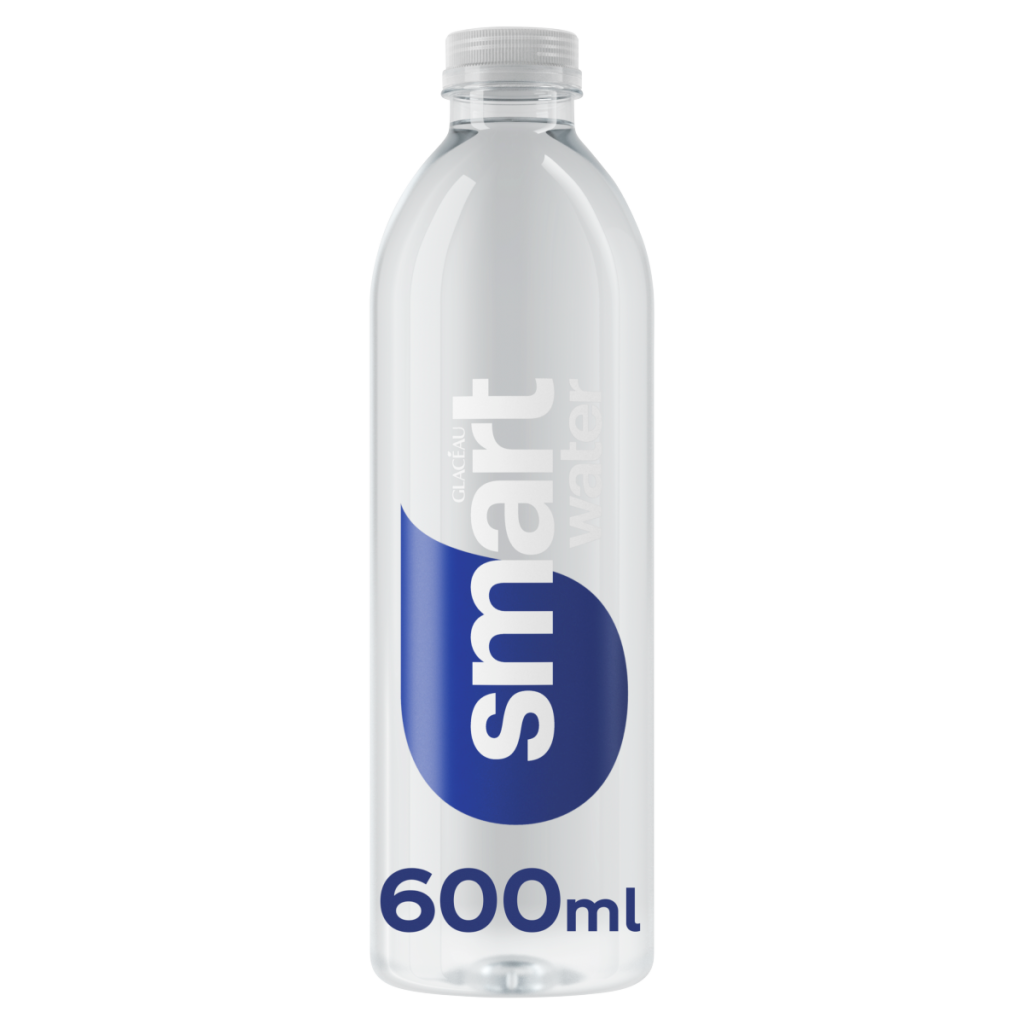 Glaceau Smartwater Still Water 12 x 600ml Bottles