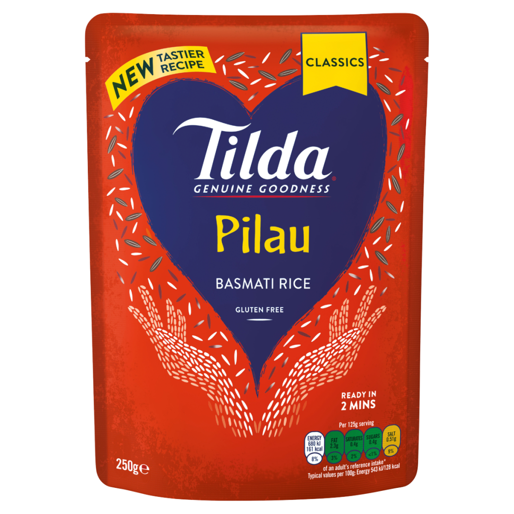 Tilda Microwave Pilau Basmati Rice 250g