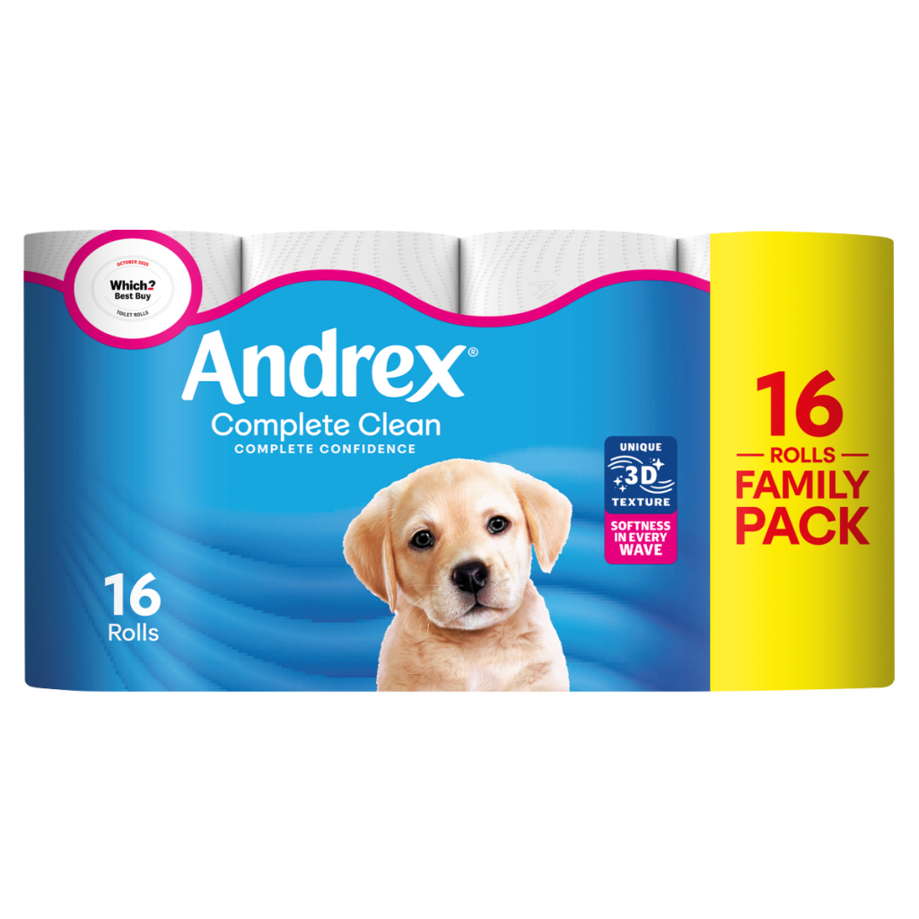 Andrex Complete Clean 16 Rolls