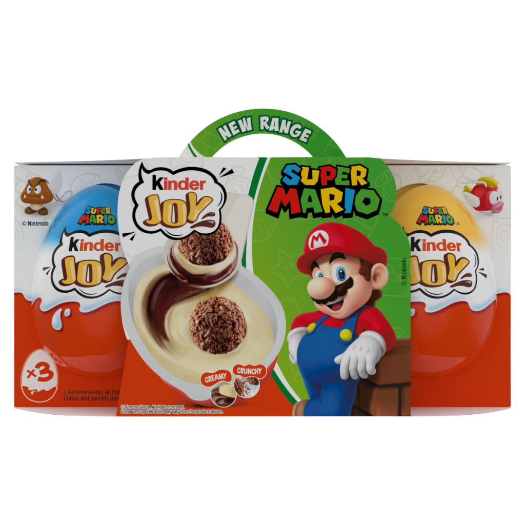 Kinder Joy Super Mario 3 x 20g