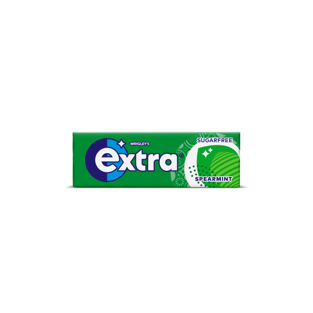 Extra Spearmint Sugar Free Chewing Gum x10 Pieces