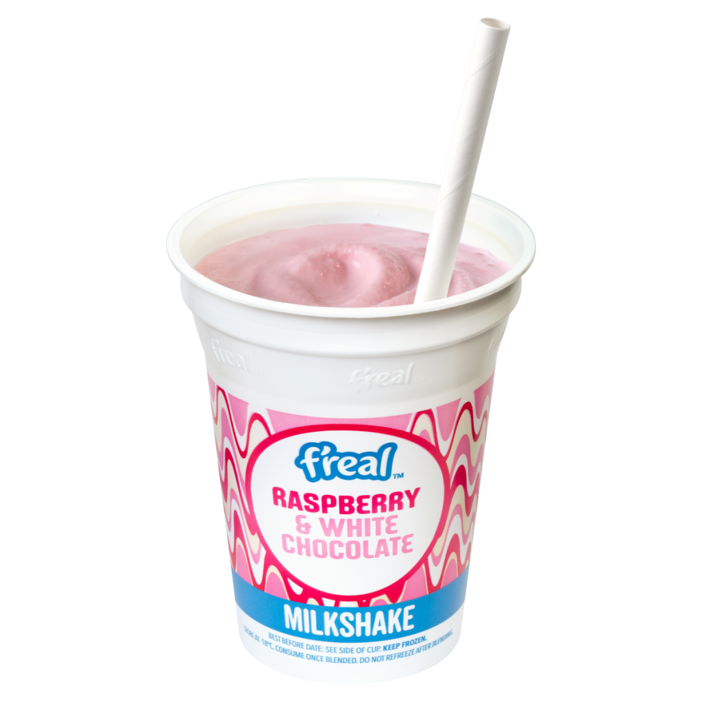 F’real Raspberry & White Chocolate Milkshake 250g