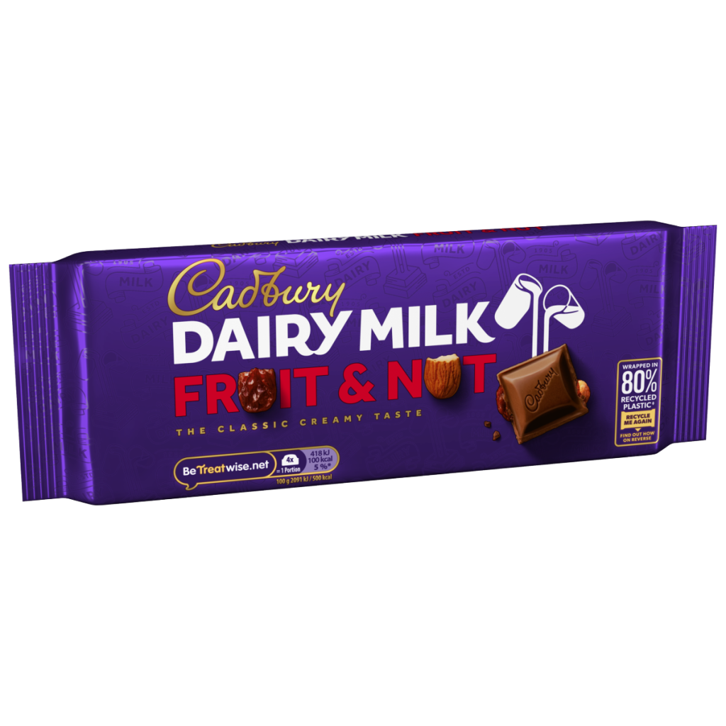 Cadbury Fruit and Nut Chocolate Bar 180 g