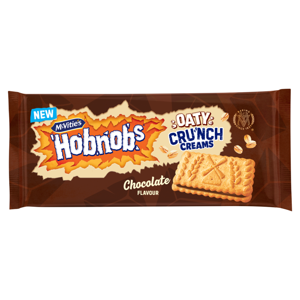 McVitie’s Hobnobs Oaty Crunch Creams Chocolate Flavour 100g