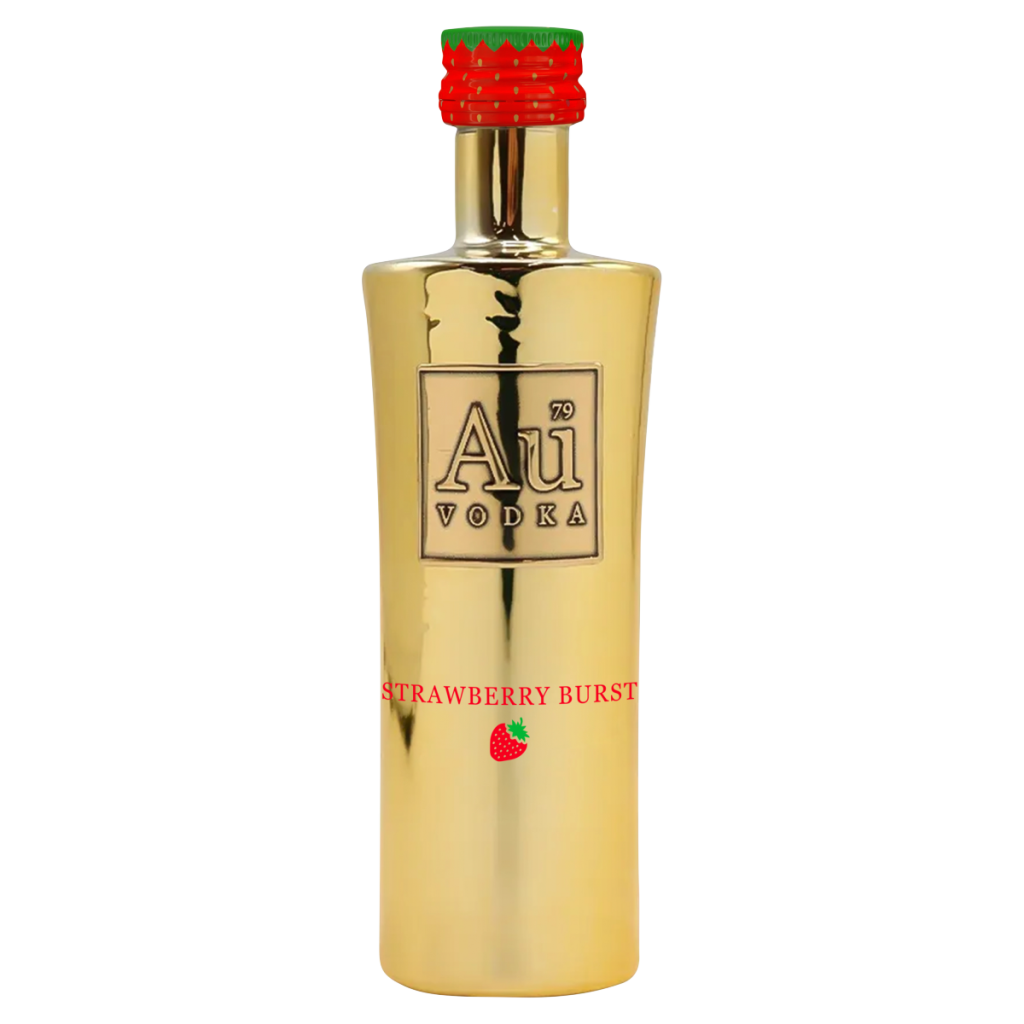 Au Vodka Strawberry Burst Flavoured Spirit Drink 5cl
