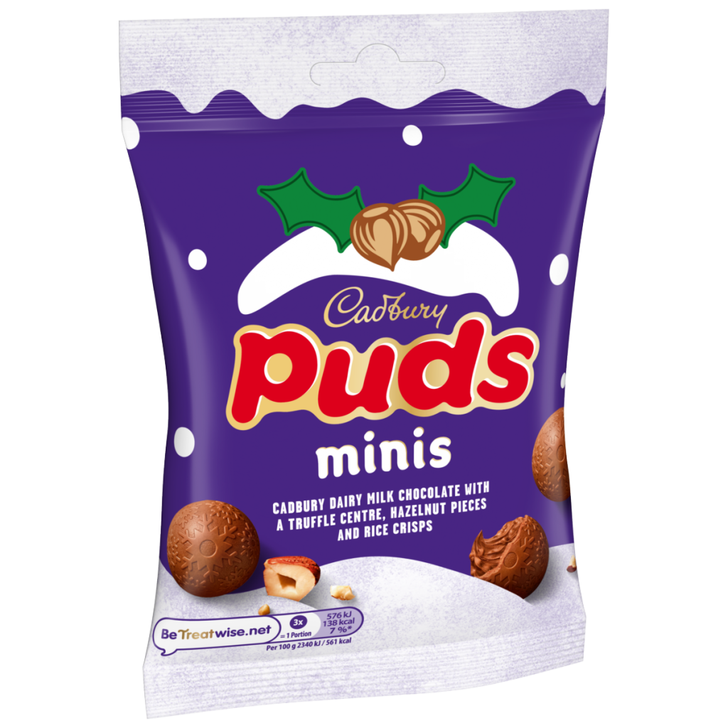 Cadbury Mini Puds Chocolate Bag 73 g